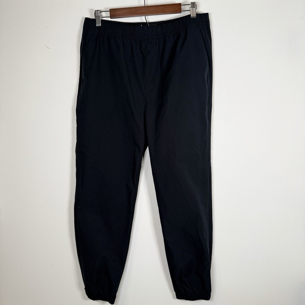 Women's Banana Republic Athletic Jogger Black Elastic Size Medium Casual Outdoor